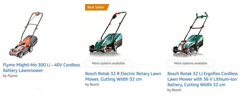 Lithium Battery Lawn Mowers